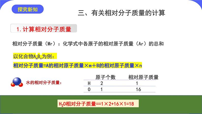 核心素养目标课题4《化学式与化合价第2课时》课件PPT第4页