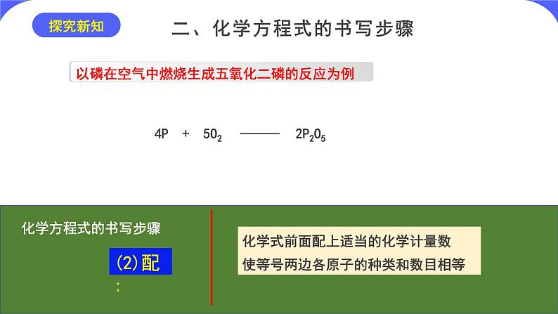 核心素养目标课题2《如何正确书写化学方程式》课件PPT+教学设计+同步练习08