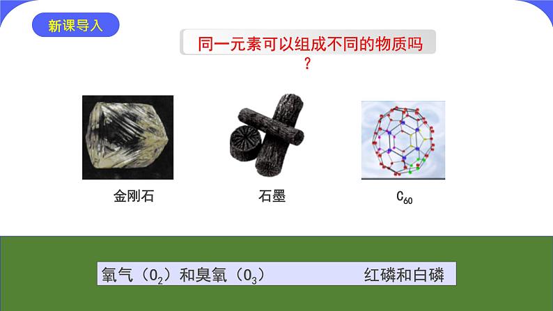 核心素养目标课题1《金刚石、石墨和C60第1课时》课件PPT+教学设计+同步练习03