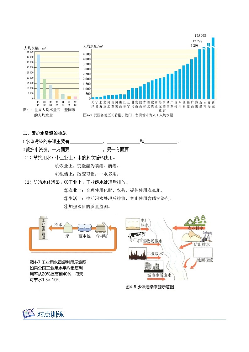 【同步讲义】人教版化学九年级上册--4.01 爱护水资源（word讲义）03