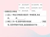 2023九年级化学下册第九单元溶液课题1溶液的形成第一课时溶液考点笔记作业课件新版新人教版