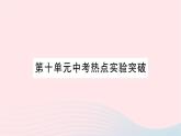 2023九年级化学下册第十单元酸和碱中考热点实验突破作业课件新版新人教版
