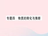 2023九年级化学下册第十一单元盐化肥专题四物质的转化与推断作业课件新版新人教版