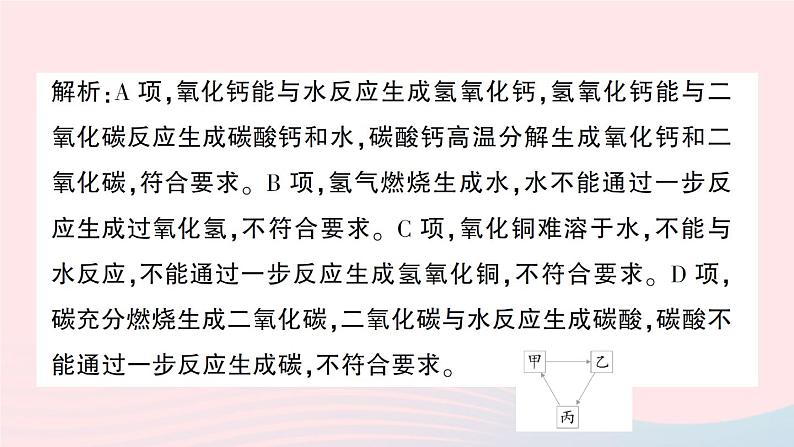 2023九年级化学下册第十一单元盐化肥专题四物质的转化与推断作业课件新版新人教版03