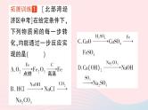 2023九年级化学下册第十一单元盐化肥专题四物质的转化与推断作业课件新版新人教版