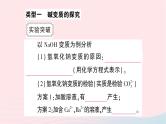 2023九年级化学下册第十一单元盐化肥中考热点实验突破作业课件新版新人教版