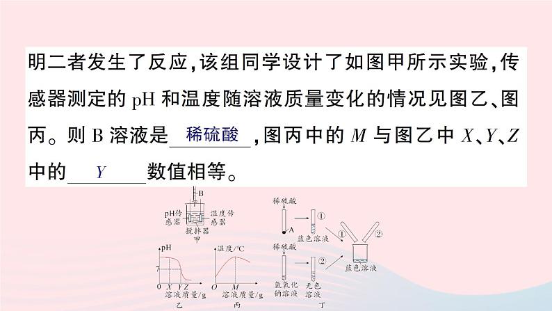 2023九年级化学下册第十单元酸和碱实验活动六酸碱的化学性质作业课件新版新人教版第3页