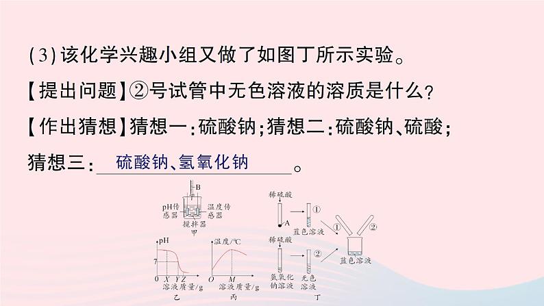 2023九年级化学下册第十单元酸和碱实验活动六酸碱的化学性质作业课件新版新人教版第4页