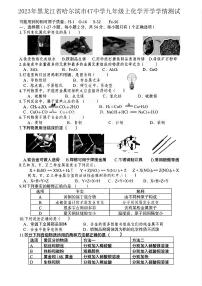 黑龙江省哈尔滨市第四十七中学2023-2024学年九年级上学期开学学情测化学试题
