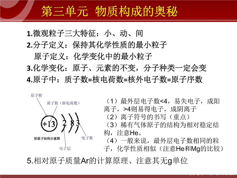 中考化学1-10单元化学要点复习课件PPT第8页