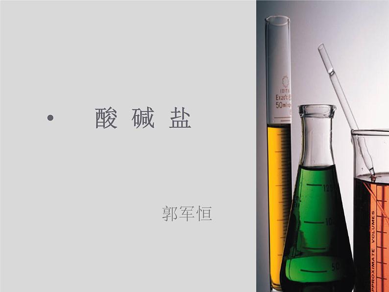 中考化学复习---酸、碱、盐课件PPT第1页