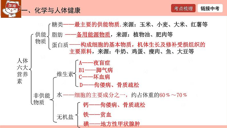 化学与生活-中考化学一轮单元复习课件PPT第3页