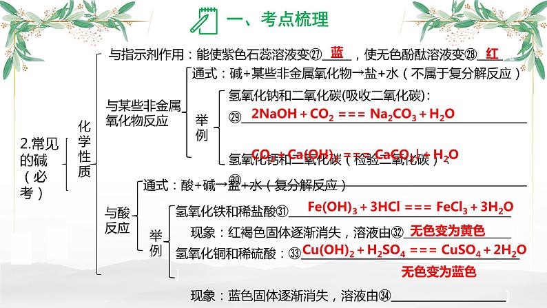 常见的酸和碱-中考化学一轮复习课件PPT第8页