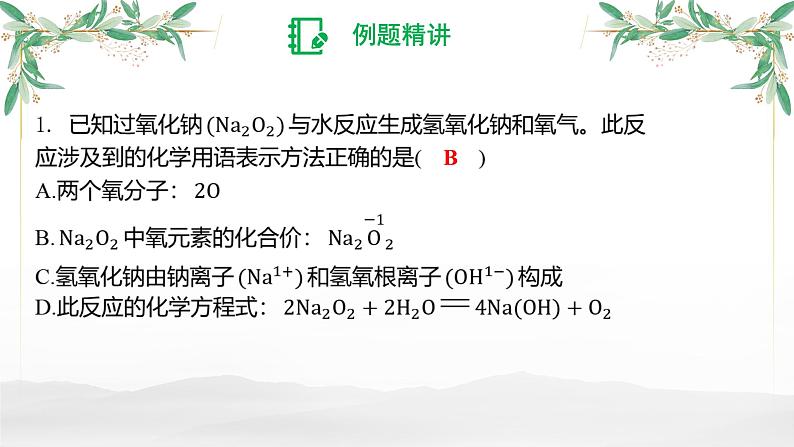 物质组成的表示-中考化学一轮专题复习课件PPT第4页