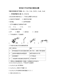 吉林省松原市长岭县2022-2023学年九年级下学期期中化学试题(含答案）