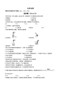 吉林省长春市第一〇八学校2023-2024学年九年级上学期9月月考化学试题(无答案)