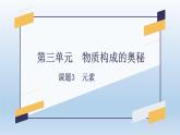 第三单元 课题3 元素-2023-2024学年九年级化学上册同步精美课件（人教版）