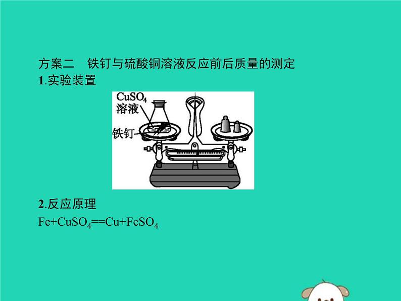 中考化学二轮复习实验课件：质量守恒定律的验证（含答案）第5页