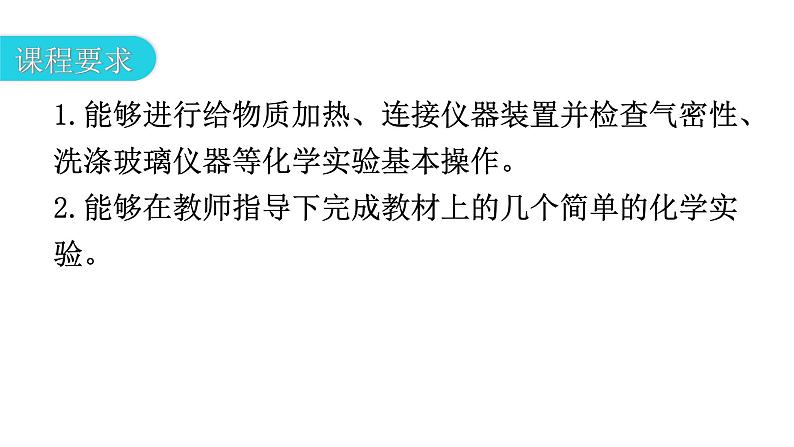 人教版九年级化学第一单元走进化学世界3走进化学实验室课时2物质的加热仪器的连接和洗涤教学教学课件第3页