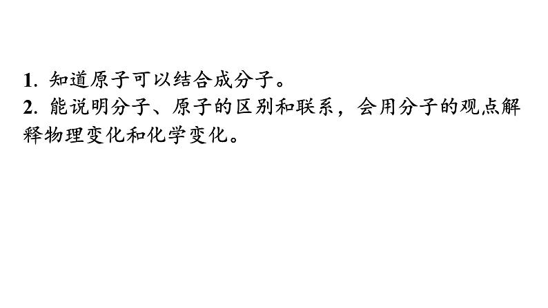 人教版九年级化学第三单元物质构成的奥秘1分子和原子课时2分子原子教学课件第3页