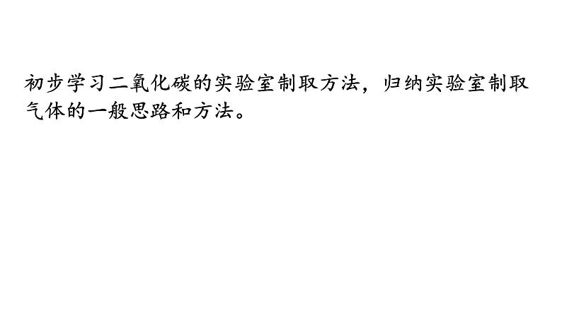 人教版九年级化学第六单元碳和碳的氧化物2二氧化碳制取的研究课时1二氧化碳制取的研究（一）教学课件03