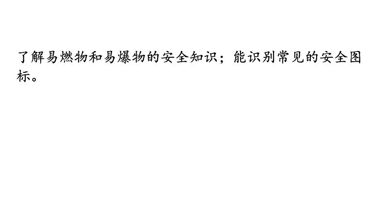 人教版九年级化学第七单元燃料及其利用1燃烧和灭火课时2易燃物和易爆物的安全知识教学课件第3页