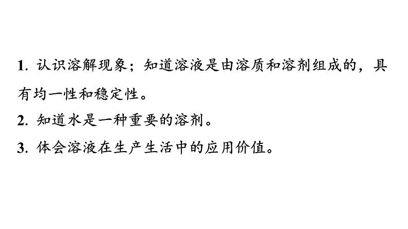 人教版九年级化学第九单元溶液1溶液的形成课时1溶液教学课件03