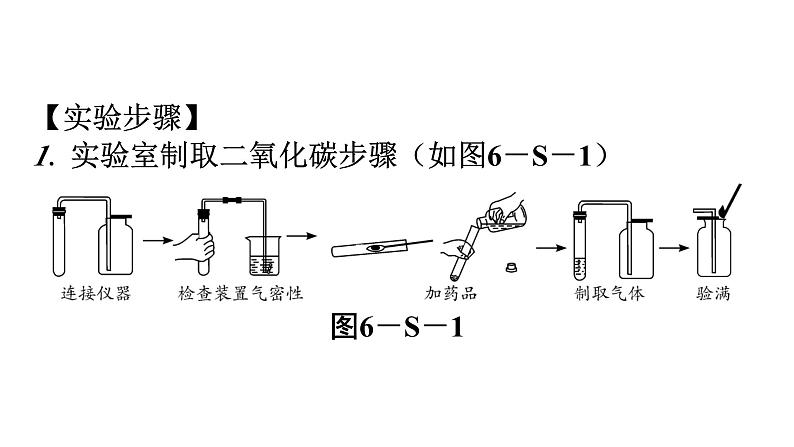 人教版九年级化学第六单元碳和碳的氧化物实验活动2二氧化碳的实验室制取与性质课件05