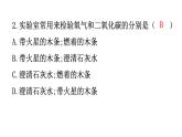 人教版九年级化学第一单元2化学是一门以实验为基础的科学课时2对人体吸入的空气和呼出的气体的探究分层作业课件