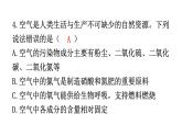 人教版九年级化学第二单元1空气课时2空气的用途和保护分层作业课件