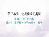 人教版九年级化学第三单元2原子的结构课时2原子核外电子的排布离子分层作业课件