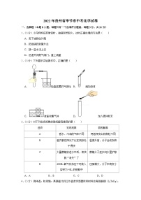 2022年贵州省毕节市中考化学试卷