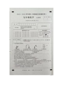 河南省周口市西华县部分学校2023-2024学年九年级上学期9月月考化学试题