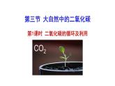 6.3 第1课时 二氧化碳的循环及利用  课件 2023-2024 鲁教版化学 八年级