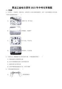 黑龙江省哈尔滨市2023年中考化学真题附参考答案