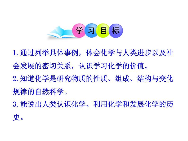绪言 化学使世界变得更加绚丽多彩 课件---2023--2024学年九年级上册化学人教版03