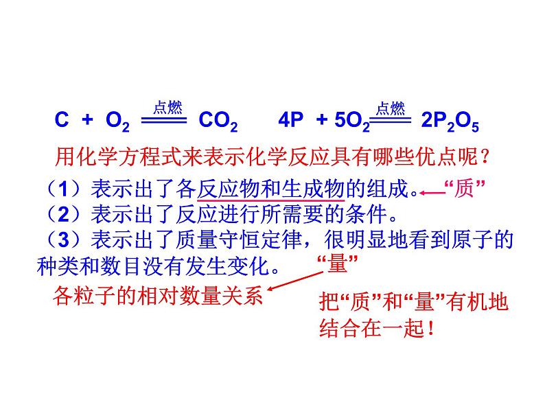 第五单元 课题1 第二课时化学方程式 课件---2023--2024学年九年级上册化学人教版06