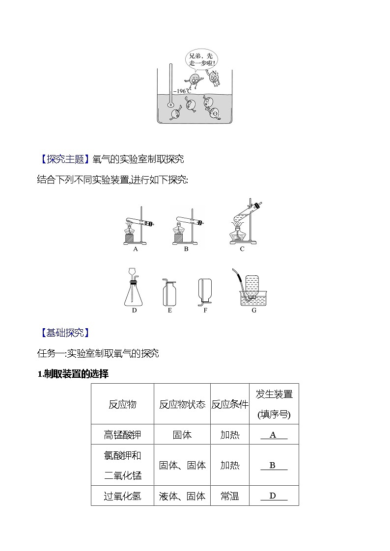 第二单元　课题3　制取氧气 同步练习 2023-2024 人教版化学九年级上册03