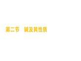 第二單元  第二節(jié)　堿及其性質(zhì) 練習(xí)課件 2023--2024學(xué)年九年級(jí)化學(xué)魯教版（五四學(xué)制）全一冊(cè)