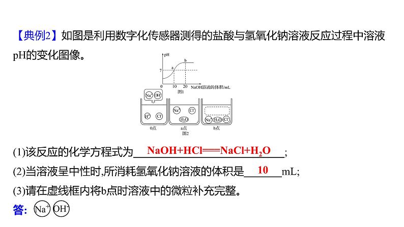 第二单元  第四节　酸碱中和反应 练习课件 2023--2024学年九年级化学鲁教版（五四学制）全一册第7页