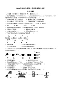 山东省枣庄市峄城区东方学校2023-2024学年九年级上学期10月月考化学试题(无答案)