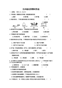 河南省商丘市夏邑县第二初级中学2023-2024学年九年级上学期化学第一学月月考试卷（月考）