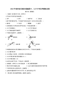 2023年吉林省白城市通榆四中、九中中考化学模拟试卷