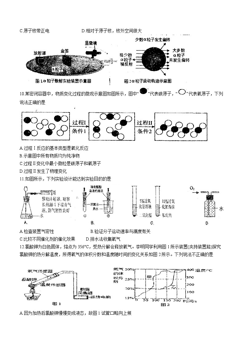 江苏省连云港市东海县外国语学校2023-2024学年九年级上学期10月月考化学试题(无答案)第3页