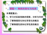 《课题1 物质的变化和性质》PPT课件1-九年级上册化学人教版