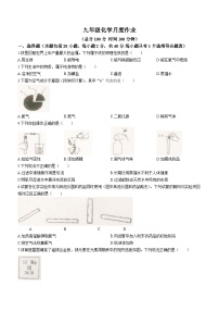 江苏省扬州市宝应县国际学校发展联盟2023-2024学年九年级上学期9月月考化学试题(无答案)