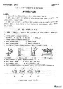 山东省济宁市梁山县寿张集镇初级中学2023-2024学年九年级上学期第一次月考化学试卷