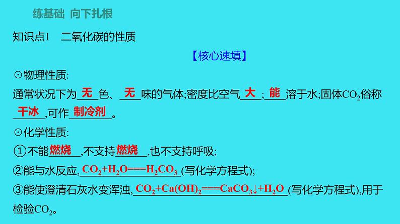 第六单元 课题3 第1课时 二氧化碳  课件 2023-2024人教版化学九年级上册第2页