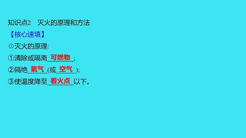 第七单元 课题1 第1课时  燃烧和灭火  课件 2023-2024人教版化学九年级上册第8页