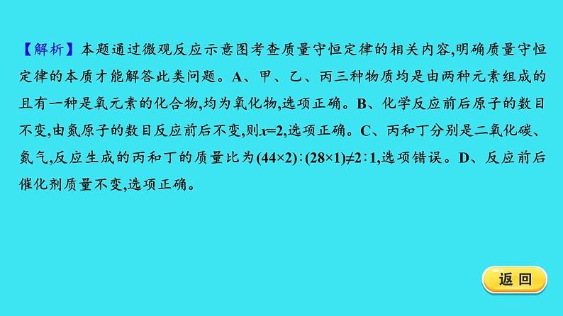 第五单元  单元高效复习  课件 2023-2024人教版化学九年级上册第8页